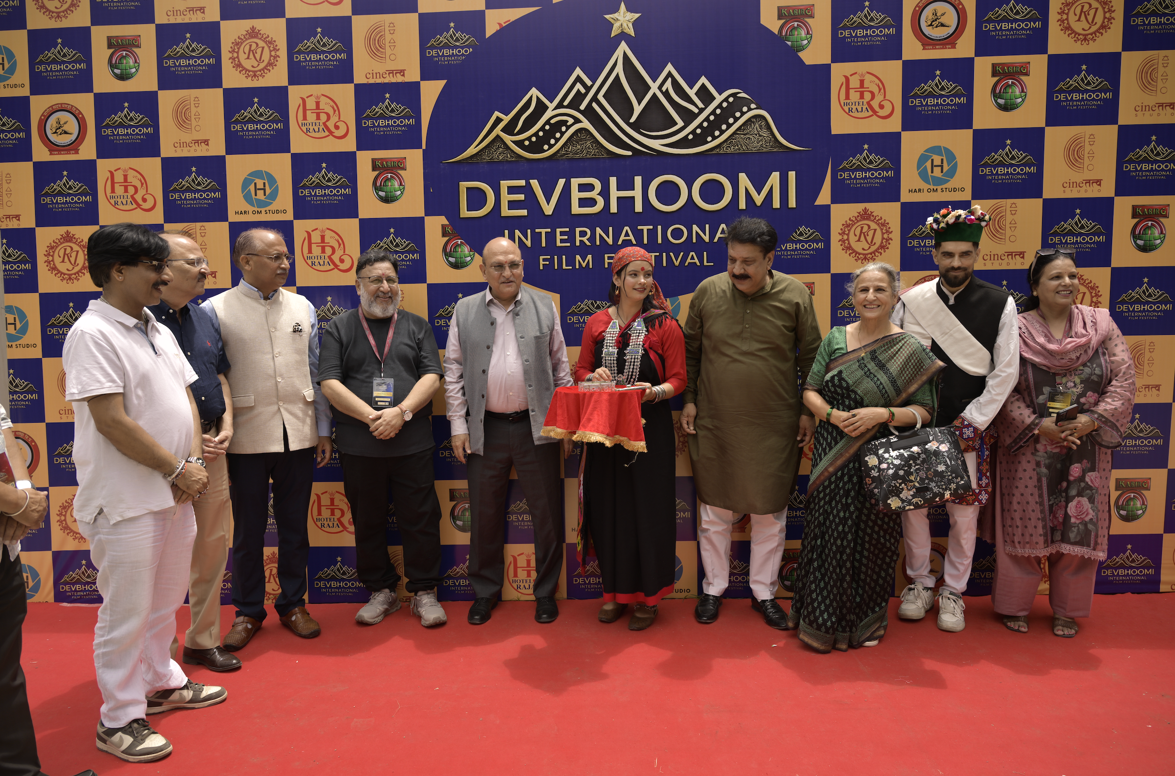 Group photo at DBIFF red carpet