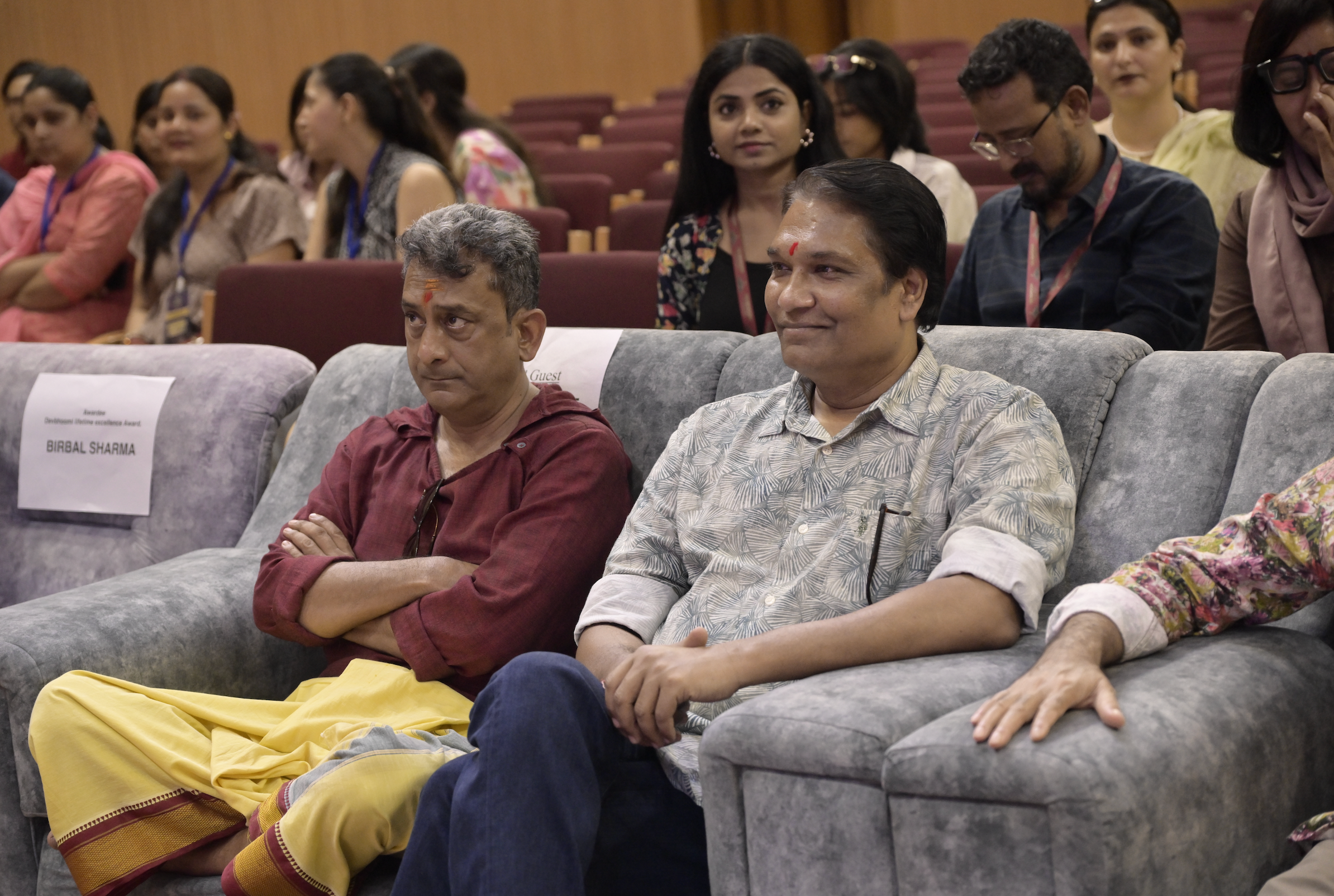 Guests seated at DBIFF screening